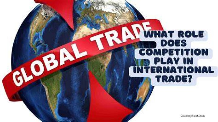 How does global trade affect competition?