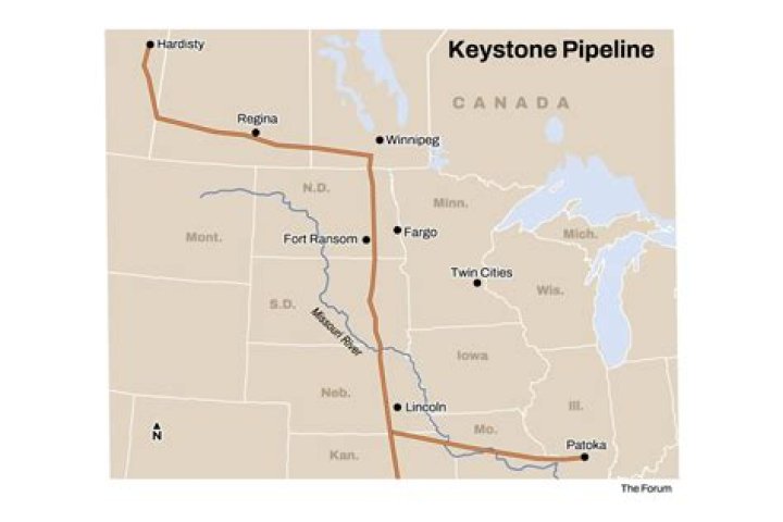 How does the Keystone pipeline affect water?