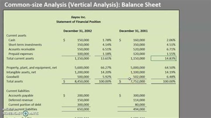 How is a common size statement used as a financial statement analysis tool?
