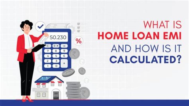 How is loan EMI calculated?
