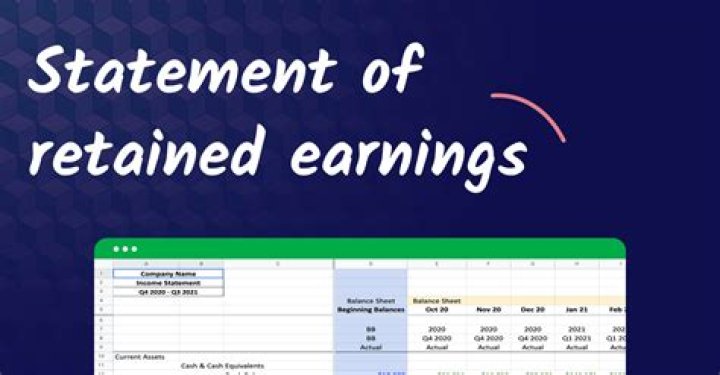 How is the income statement and the statement of retained earnings related?