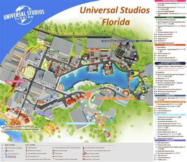 How large is Universal Studios Orlando?