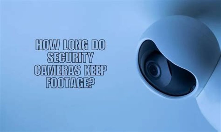 How long do ATM cameras keep footage?