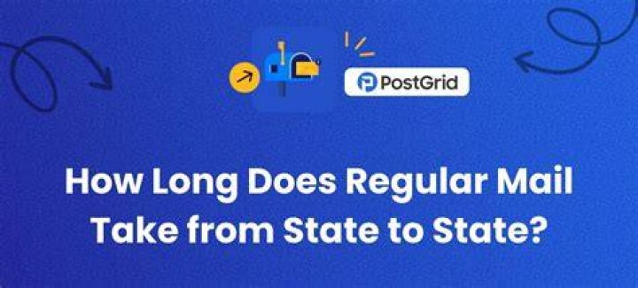 How long does mail take from Florida to Florida?