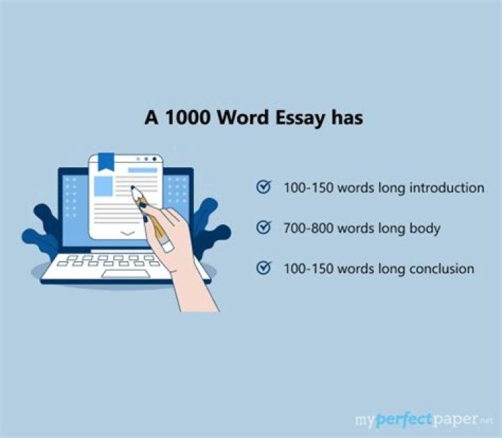 How long should a 1000 word essay take to write?