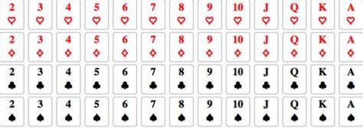 How many hearts are in a 52 card deck?