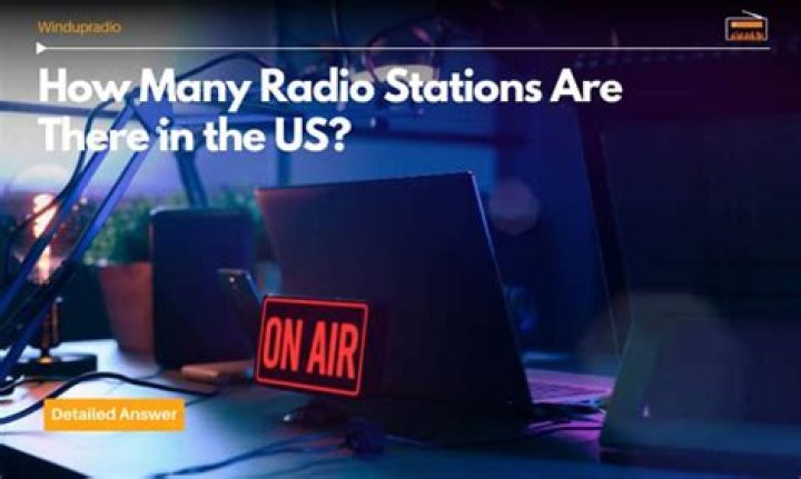 How many licensed radio stations are there in the United States?
