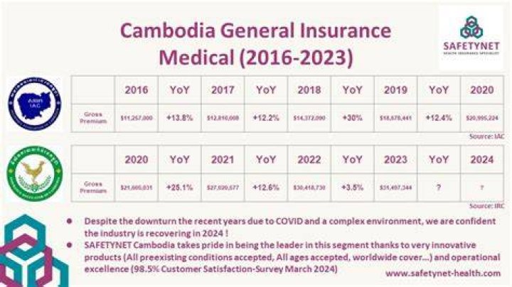 How many life insurance in Cambodia?