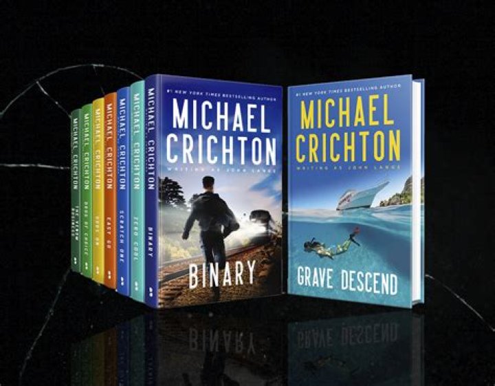 How many of these books were written by Michael Crichton?