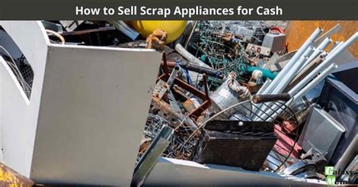 How much are old appliances worth for scrap?