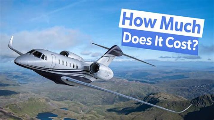 How much does a new aircraft cost?