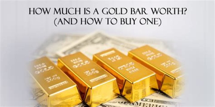 How much is a bar of gold worth?