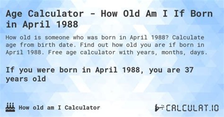 How old would you be today if you were born in 1948?