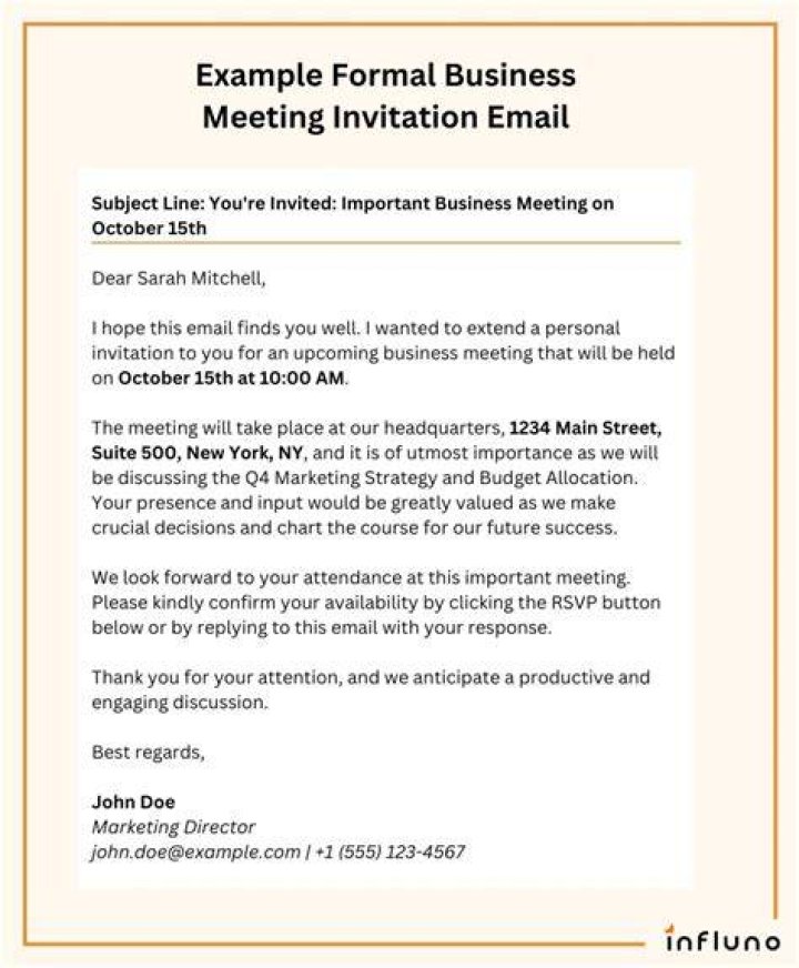 Is a business meeting formal?