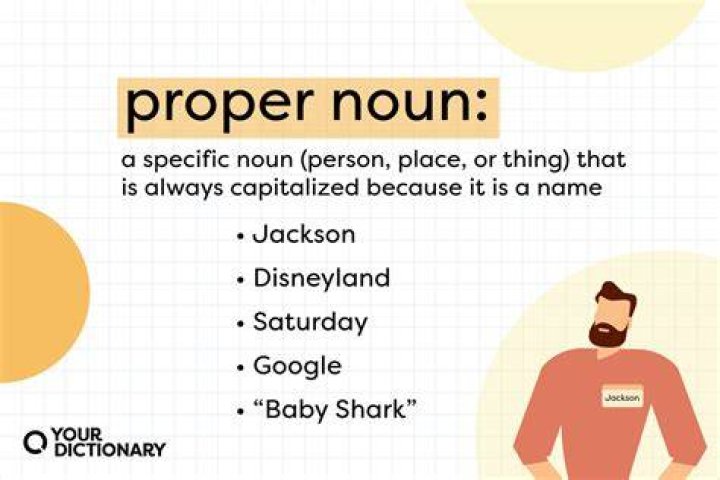Is a company a proper noun?