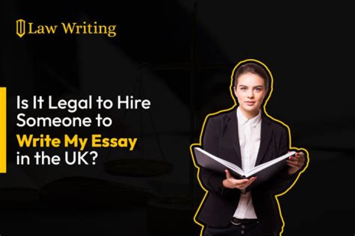 Is it legal to have someone write your essay?