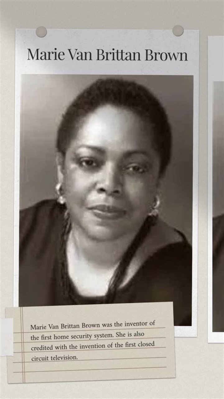 Is Marie Van Brittan Brown still alive?