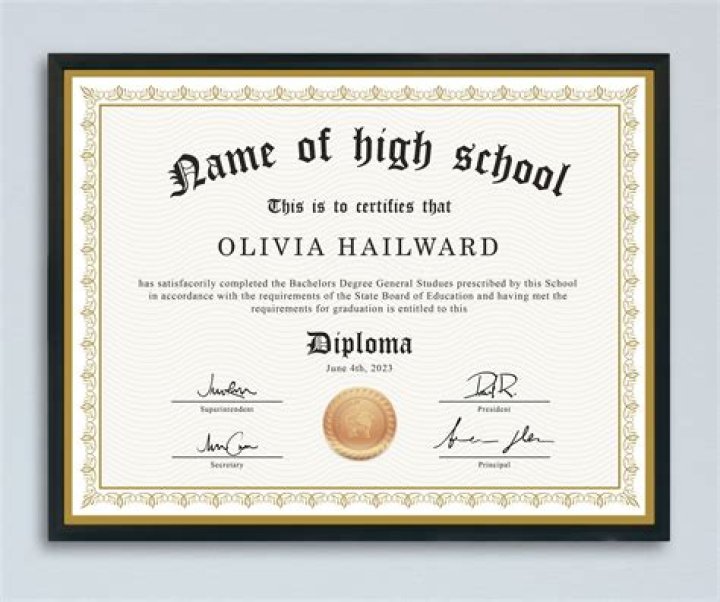 Is Woodfield high school diploma real?