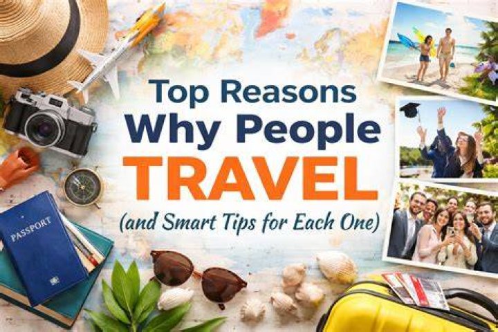 What are 3 reasons people travel?