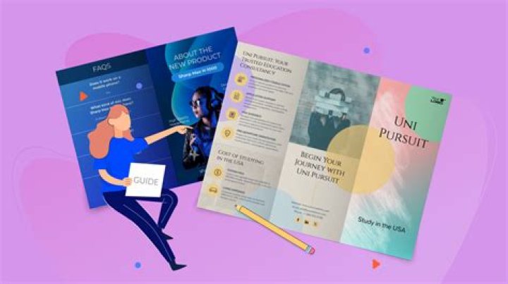 What are brochures mainly used for?