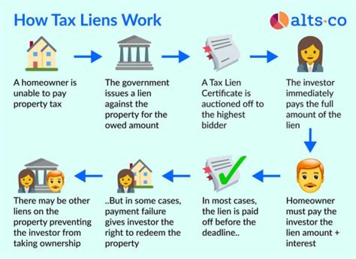 What are examples of tax liens?