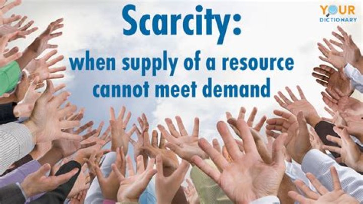 What are five scarce resources?