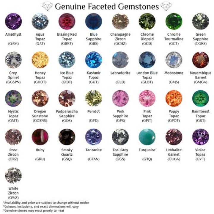 What are genuine stones?