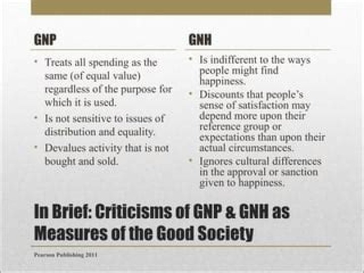 What are GNP criticisms?