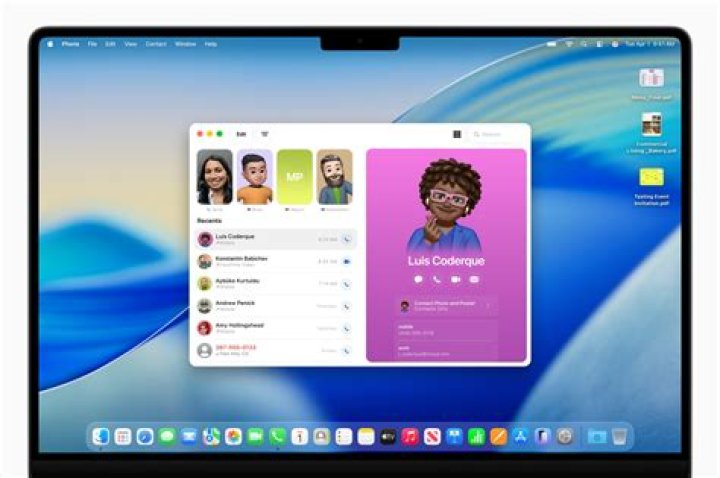 What are macOS named after?