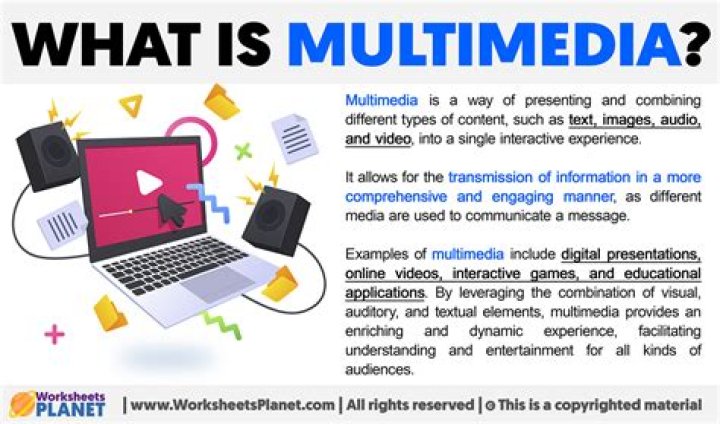 What are multimedia examples?