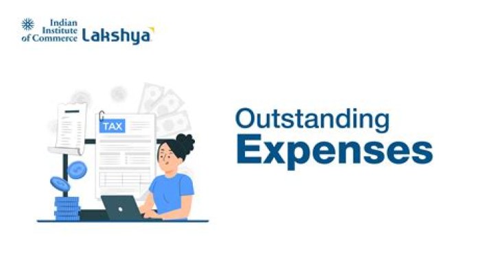 What are outstanding expenses Class 11?
