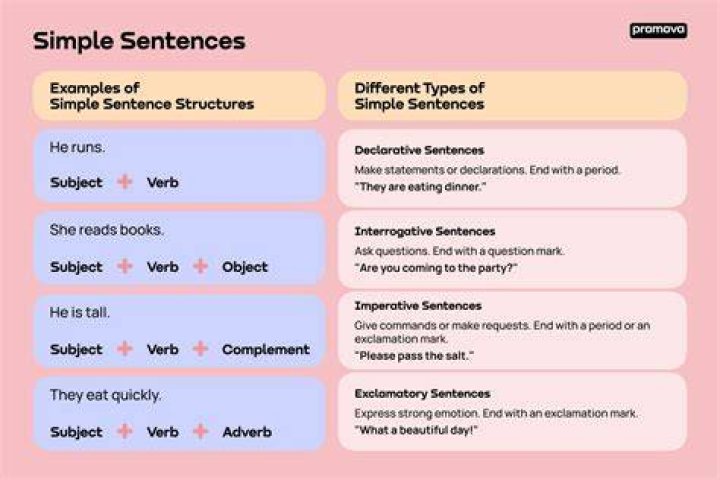 What are sentences 4 examples?