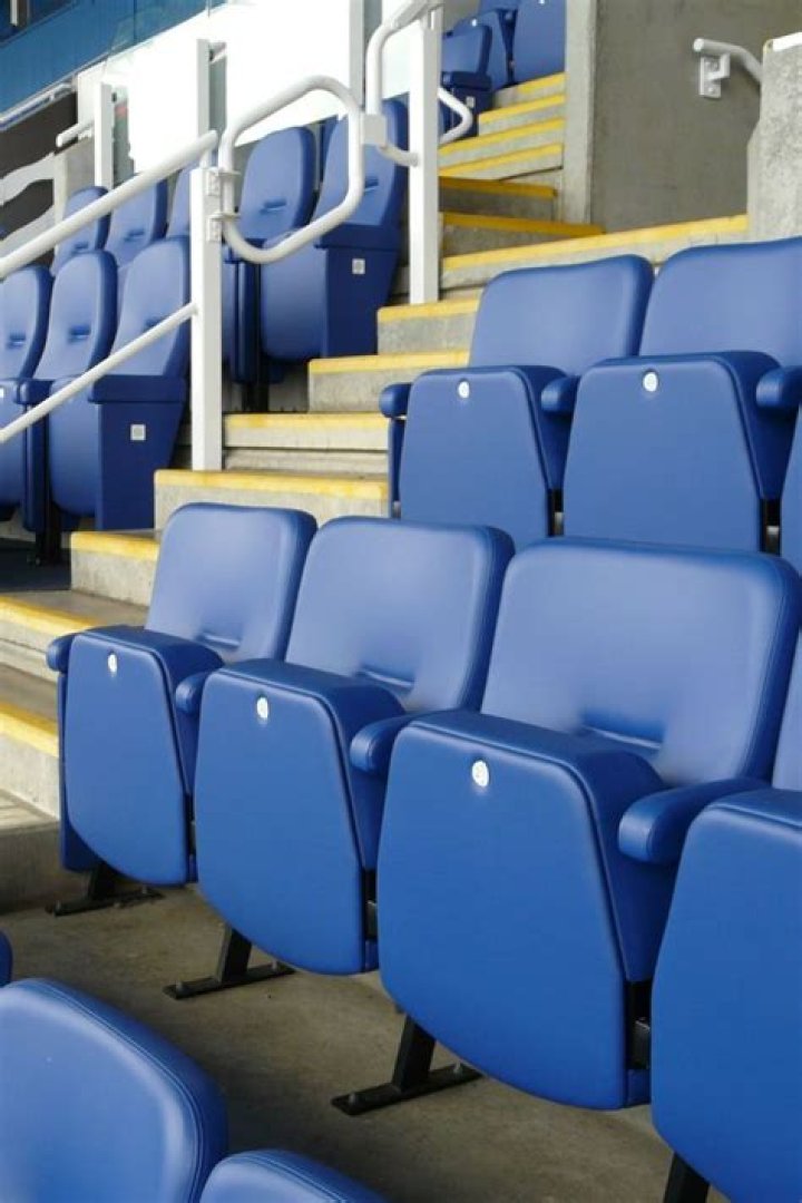What are stadium chairs made out of?