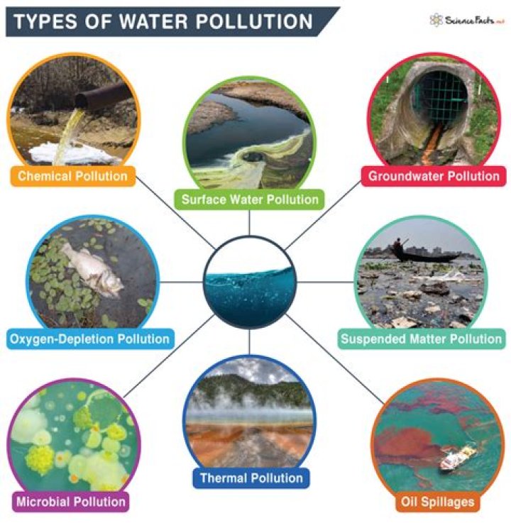 What are the 10 types of pollution?