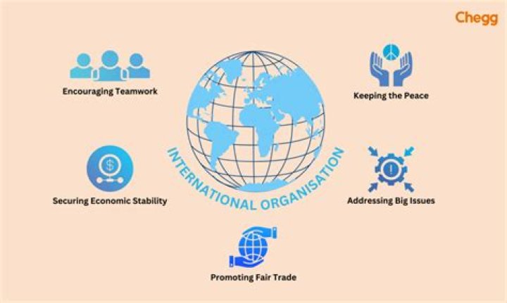 What are the 3 international trade organizations?
