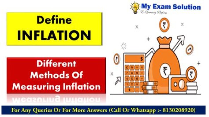 What are the 3 measures of inflation?