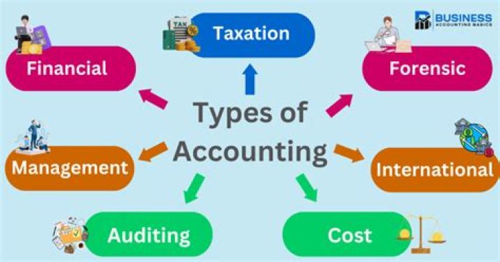What are the 4 major areas of accounting?