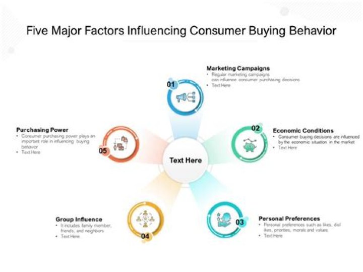 What are the 5 factors that influence purchasing?