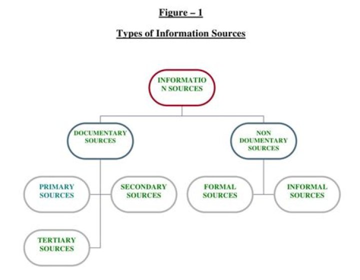 What are the 5 sources of information?