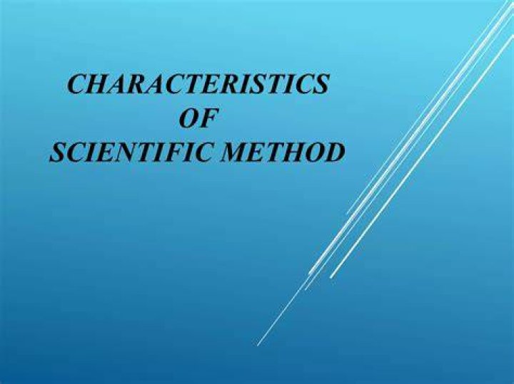 What are the characteristics of scientific research method?