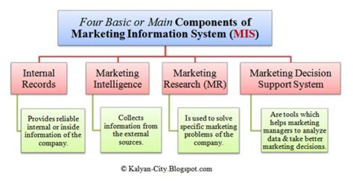 What are the components of MIS in marketing?
