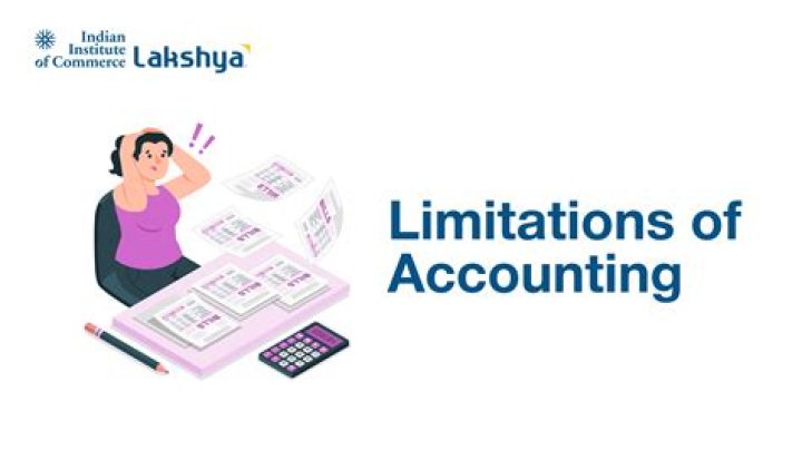 What are the four limitations of accounting?