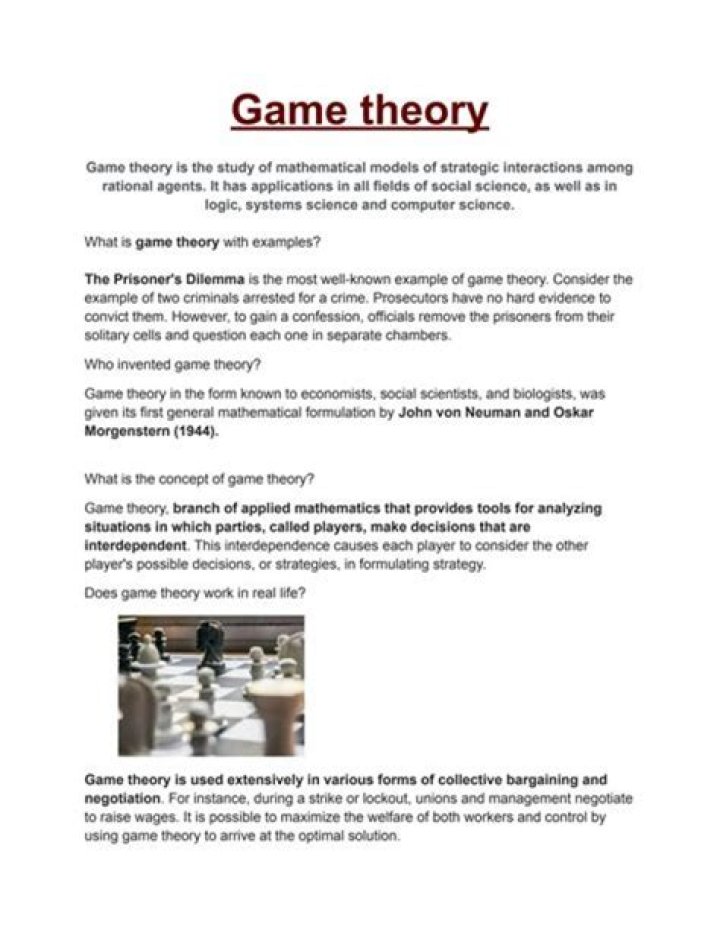 What are the importance of applying game theory in business?