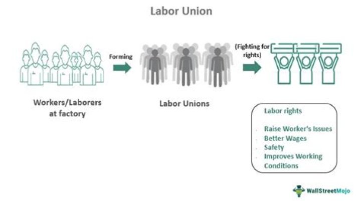 What are the three goals of labor unions?