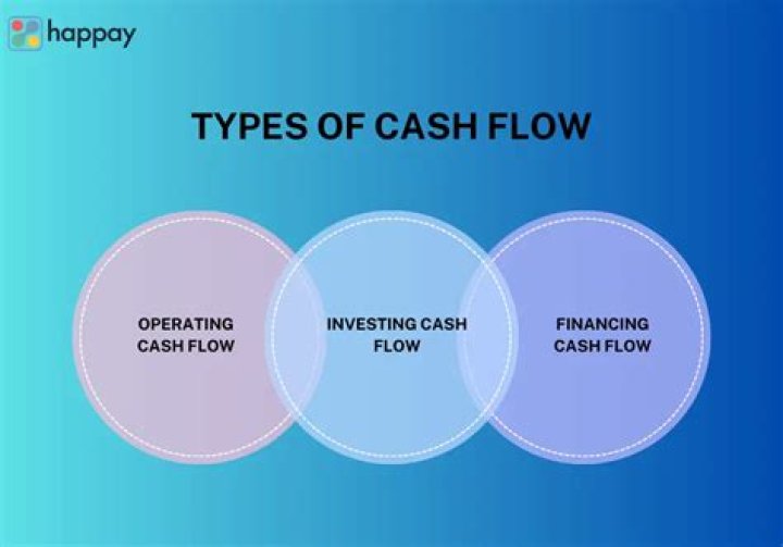 What are the types of cash flow?