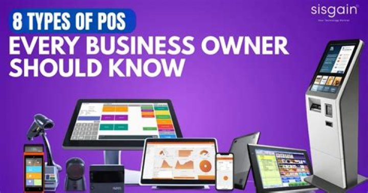 What are the types of POS display?