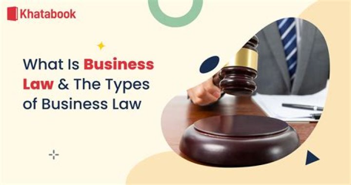 What are types of business law?