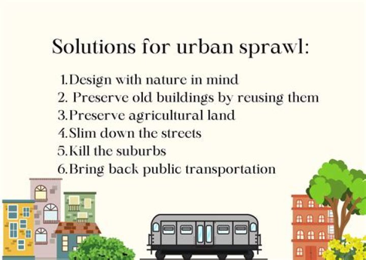 What are ways to stop urban sprawl?