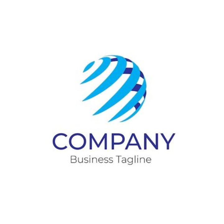 What company has a globe logo?