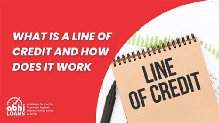 What determines credit line?